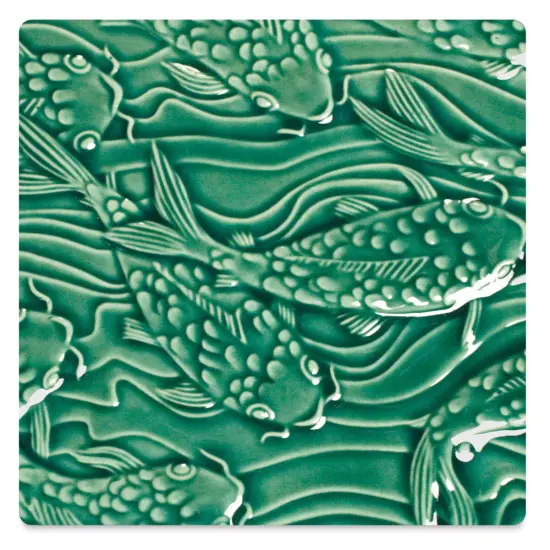 Amaco Liquid Gloss Glaze - Pint, Leaf Green, Translucent {2}