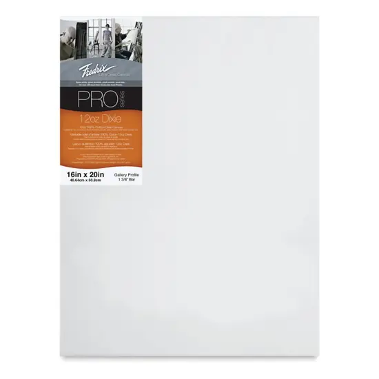 Fredrix Pro Series Dixie Gallery Profile Canvas - 16" x 20", 1-3/8" Profile {1}