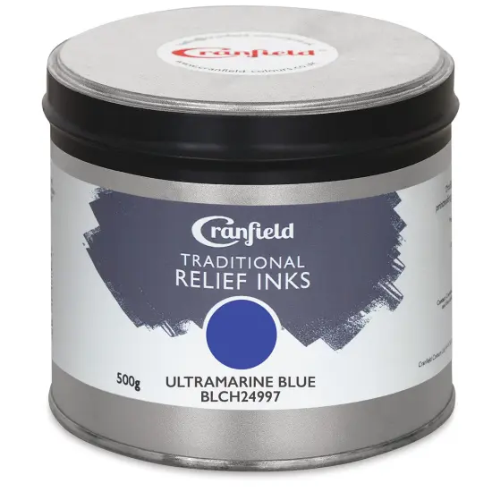 Cranfield Traditional Relief Ink - Ultramarine Blue, 500 g {1}