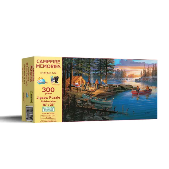 Sunsout Campfire Memories 300 pc Jigsaw Puzzle 39954 {3}