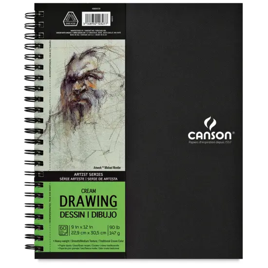 Canson Artist Series Drawing Book - 12" x 9", 60 Sheets {2}