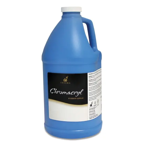 Chromacryl Students' Acrylics - Cobalt Blue, 64 oz bottle {1}
