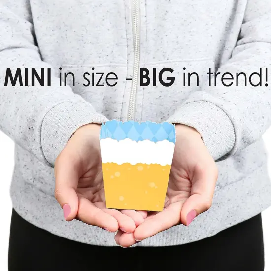 Big Dot of Happiness Oktoberfest - Beer Festival Mini Favor Boxes - Party Treat Candy Boxes - Set of 12 {6}