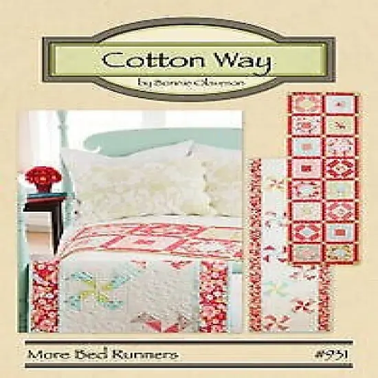 Cotton Way- More Bed Runners Pattern {2}