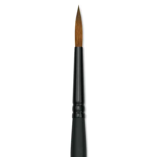 Raphaël Stradivarius Synthetic Kolinsky Sable Brush - Round, Size 4, Short Handle {1}