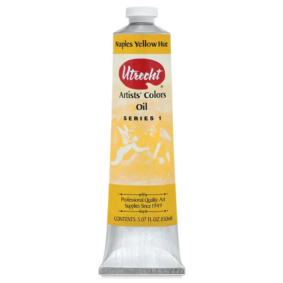 Utrecht Artists' Oil Paint - Naples Yellow Hue, 150 ml tube {1}