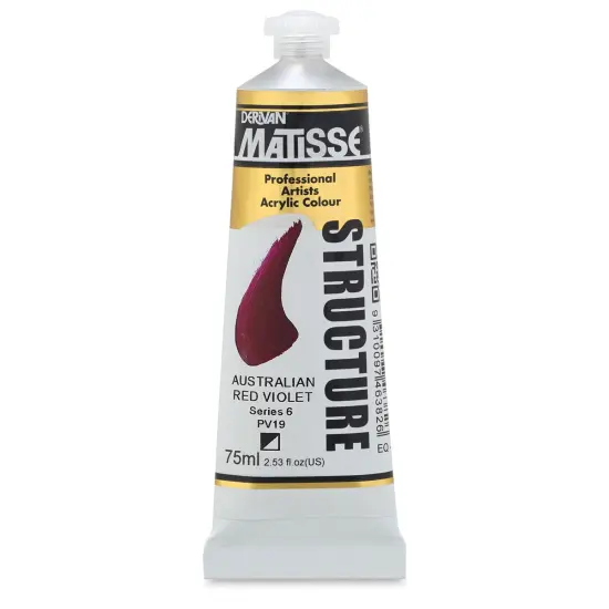 Matisse Structure Paint - Australian Red Violet, 75 ml {1}