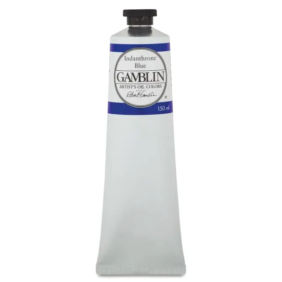 Gamblin Artist's Oil Color - Indanthrone Blue, 150 ml tube {1}