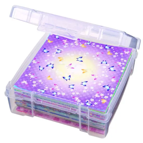 Multipack of 6 - ArtBin Essentials Box-6"X6" Translucent {6}