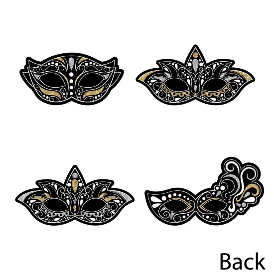 Big Dot of Happiness Masquerade - Decorations DIY Mask Party Essentials - Set of 20 {4}