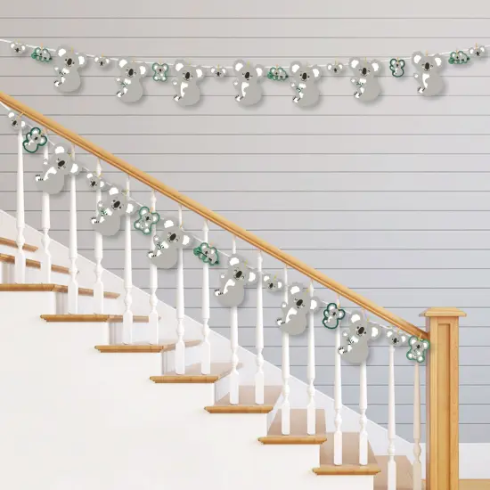 Big Dot of Happiness Koala Cutie - Bear Birthday Party and Baby Shower DIY Decorations - Clothespin Garland Banner - 44 Pieces {3}