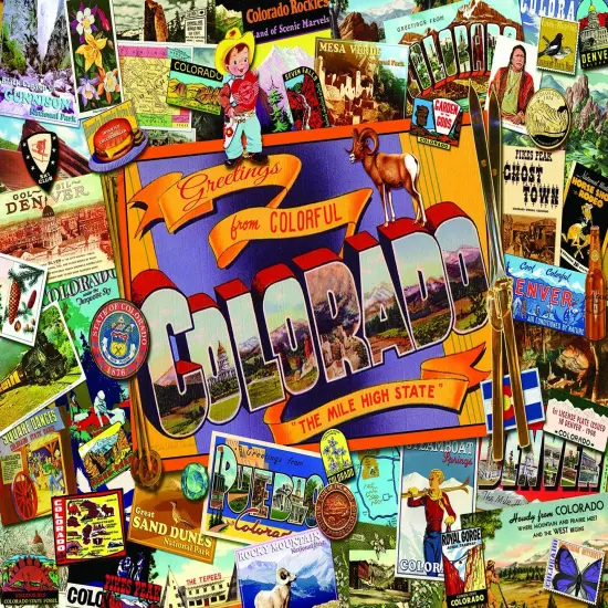 Sunsout Mile High Colorado 1000 pc Jigsaw Puzzle 70034 {1}