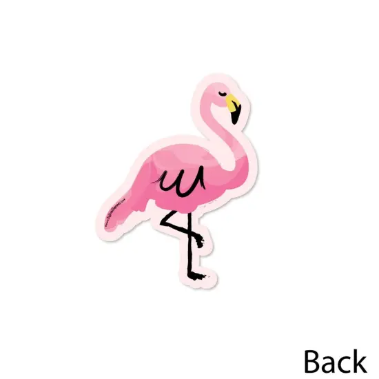 Big Dot of Happiness Pink Flamingo - Tropical Summer Decorations DIY Party Essentials - Set of 20 {4}
