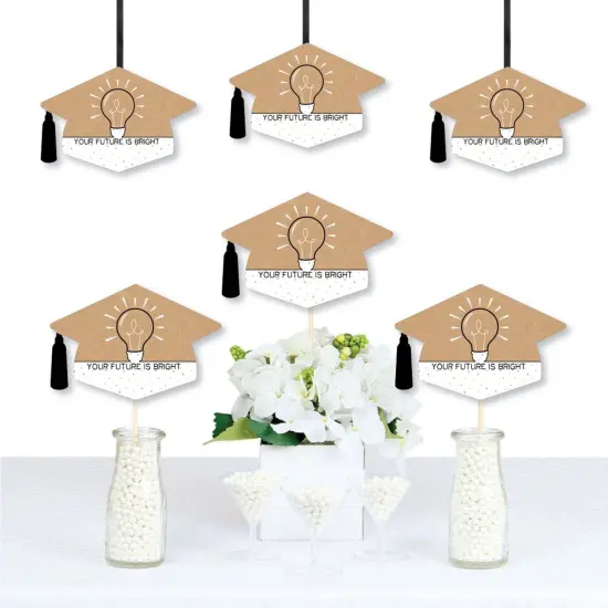 Big Dot of Happiness Bright Future - Graduation Decorations DIY Party Essentials - Set of 20 {3}