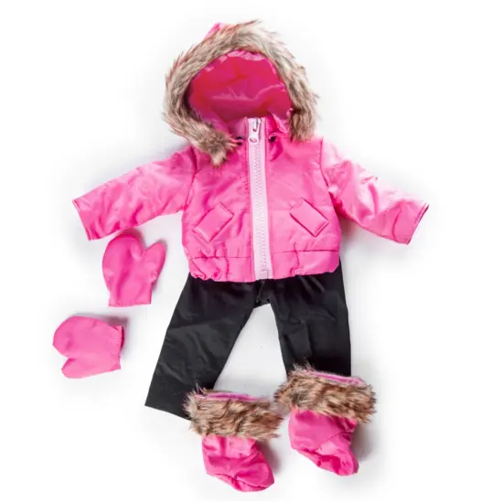 The Queen's Treasures 18 Inch Doll Complete 6 Piece Ski Wear Clothes {6}