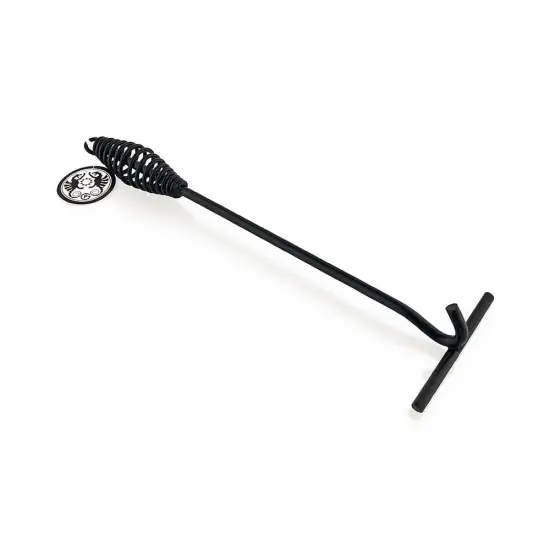 Petromax Universal Steel Lid Lifter for Dutch Ovens, Outdoor Camp Cooking Utensil for Handling Hot Campfire Cookware Lids, 13.8" Long {1}