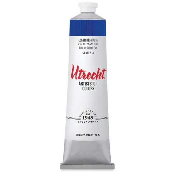 Utrecht Artists' Oil Paint - Cobalt Blue, 150 ml tube {2}