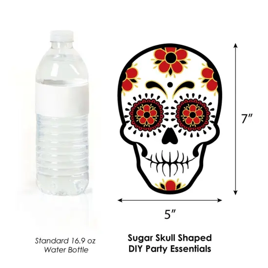 Big Dot of Happiness Day of the Dead - Sugar Skull Decorations DIY Party Essentials - Set of 20 {6}