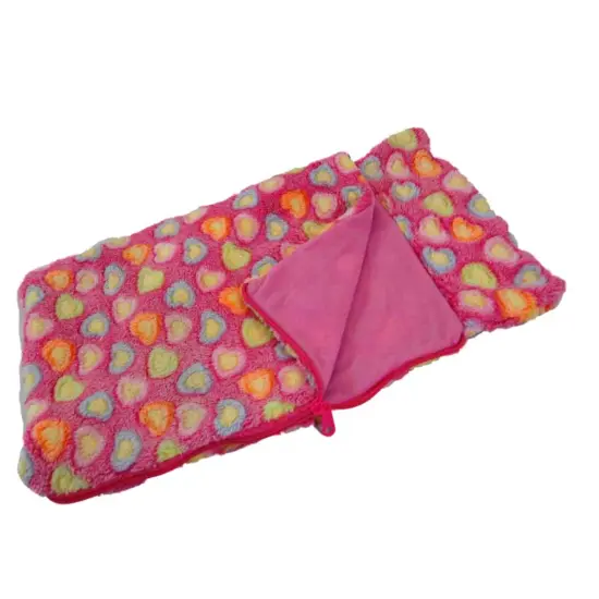 The Queen's Treasures 18 Inch Doll Soft Pink Sleeping Bag Accessory {5}