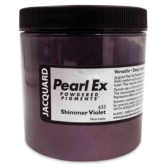 Jacquard Pearl-Ex Pigment - 4 oz, Shimmer Violet, Jar {1}