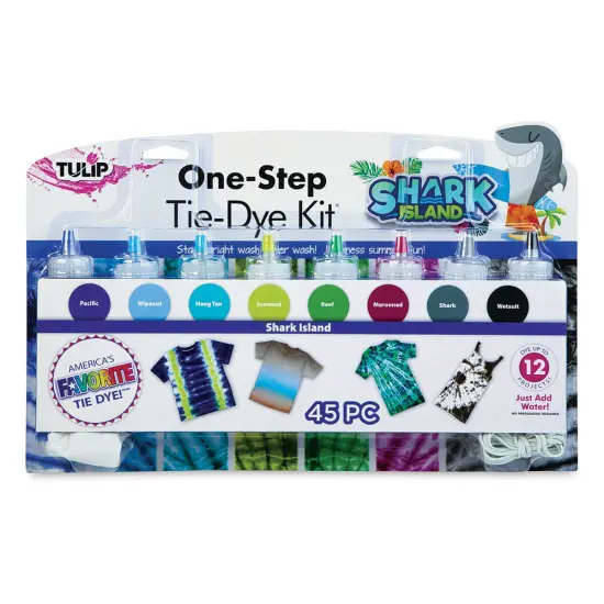 Tulip One-Step Tie-Dye Kit - Shark Island, Kit of 8 Colors {1}