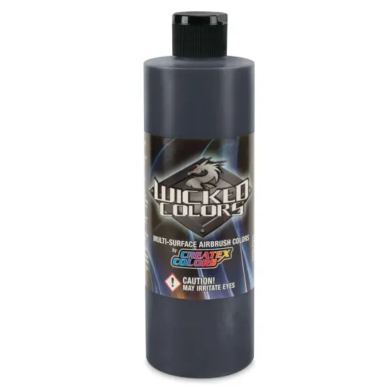Createx Wicked Colors Airbrush Color - 16 oz, Detail Smoke Black {1}