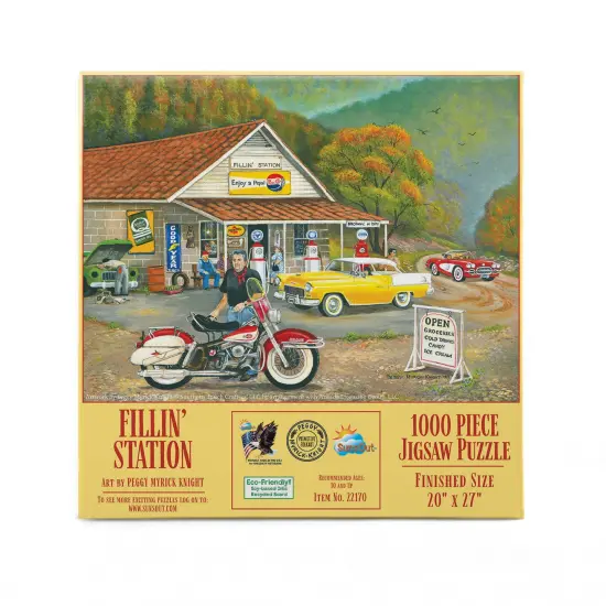 Sunsout Fillin' Station 1000 pc Jigsaw Puzzle 22170 {4}