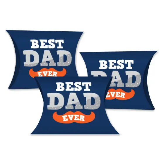 Big Dot of Happiness Happy Father's Day - Favor Gift Boxes - We Love Dad Party Petite Pillow Boxes - Set of 20 {1}