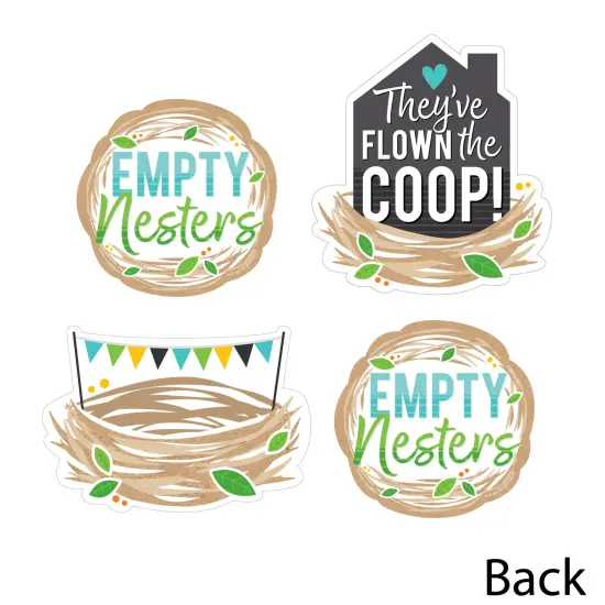 Big Dot of Happiness Empty Nesters - Decorations DIY Empty Nest Party Essentials - Set of 20 {4}