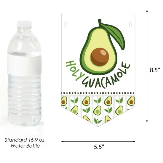 Big Dot of Happiness Hello Avocado - Fiesta Party Bunting Banner - Party Decorations - Holy Guacamole {3}