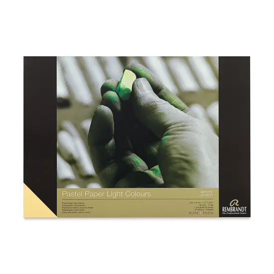 Rembrandt Soft Pastel Paper Pad - 16.5" x 11.7", Light Colors {1}