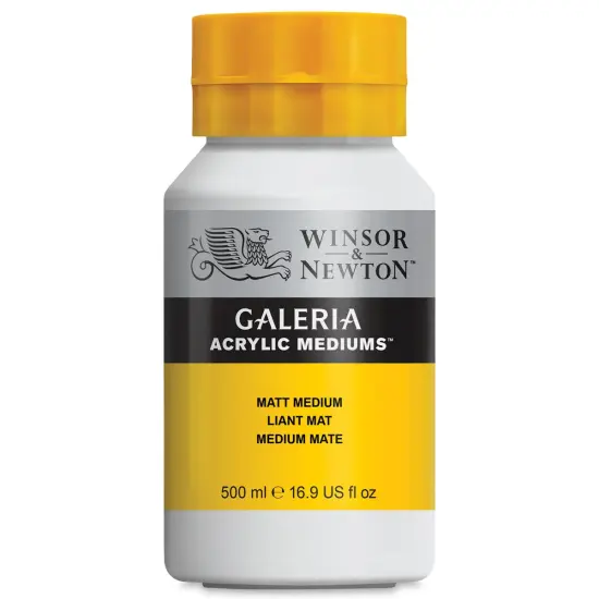 Winsor & Newton Galeria Acrylic Medium - Matte, 500 ml bottle {2}