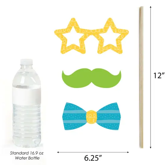 Big Dot of Happiness Happy 100th Day of School - 100 Days Party Photo Booth Props Kit - 20 Count {6}