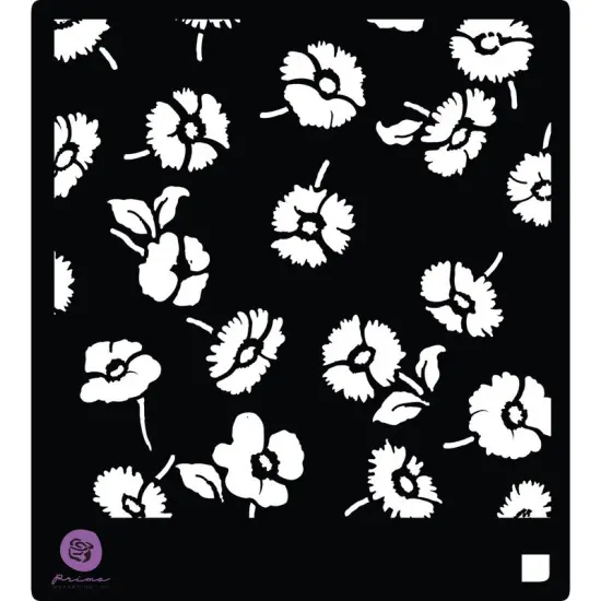 Prima Marketing Inc 6x6 Stencils - Anemone 655350579951 {1}