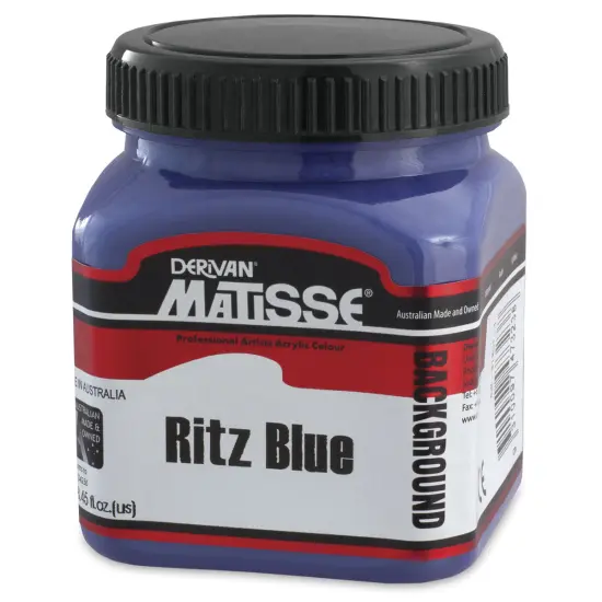 Matisse Background Colors Acrylic Paint - Ritz Blue, 250 ml {1}
