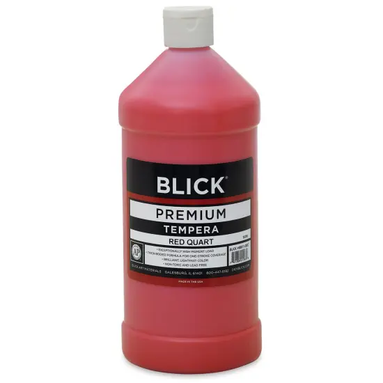 Blick Premium Grade Tempera - Red, Quart {2}