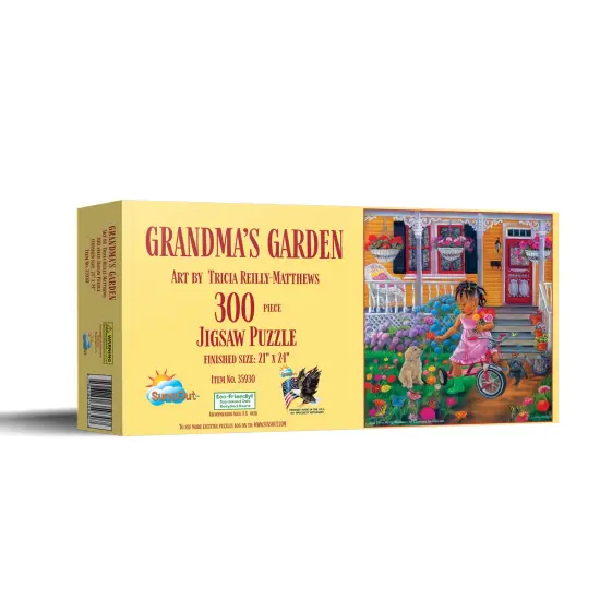 Sunsout Grandma's Garden 300 pc Jigsaw Puzzle 35930 {3}