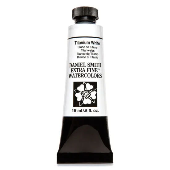 Daniel Smith Extra Fine Watercolor - Titanium White, 15 ml Tube {1}