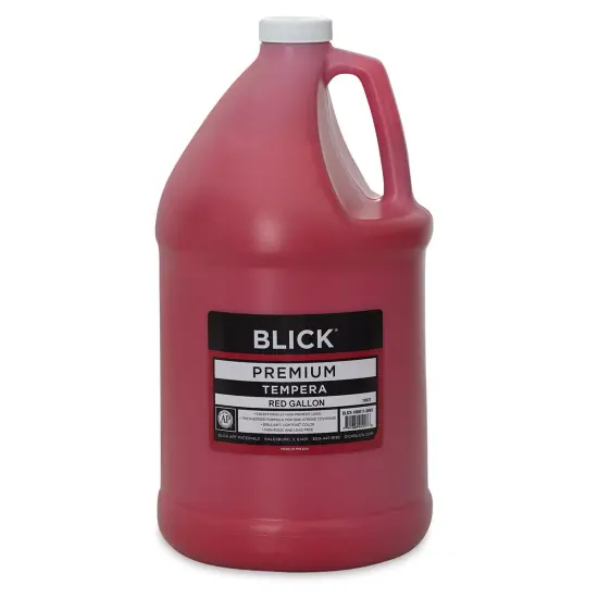 Blick Premium Grade Tempera - Red, Gallon {1}