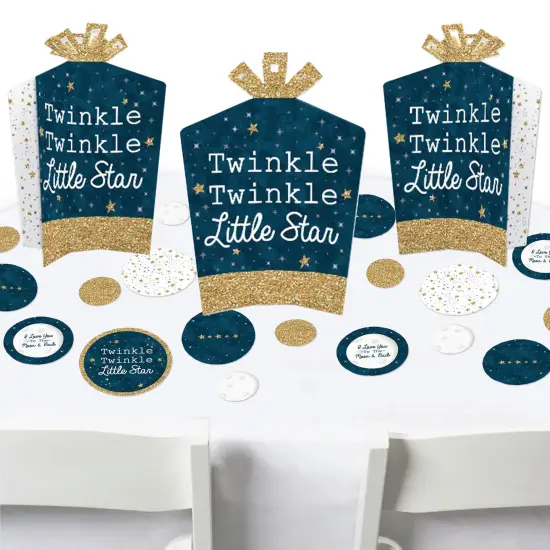 Big Dot of Happiness Twinkle Twinkle Little Star - Baby Shower or Birthday Party Decor and Confetti - Terrific Table Centerpiece Kit - Set of 30 {1}