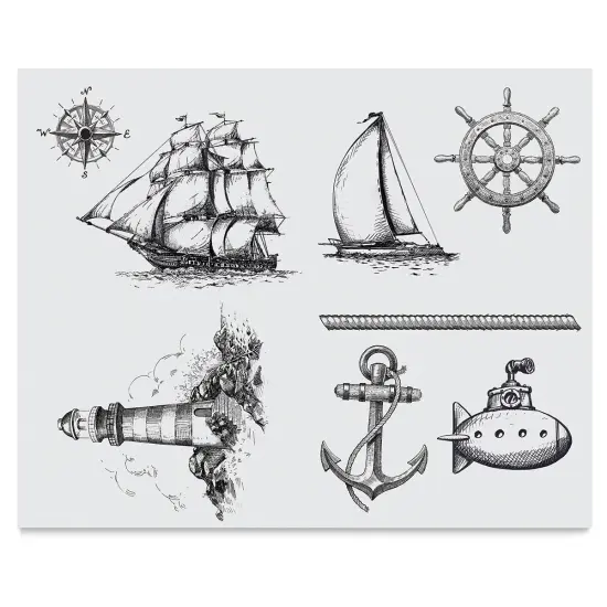 Mayco Designer Silkscreens - Nautical {2}