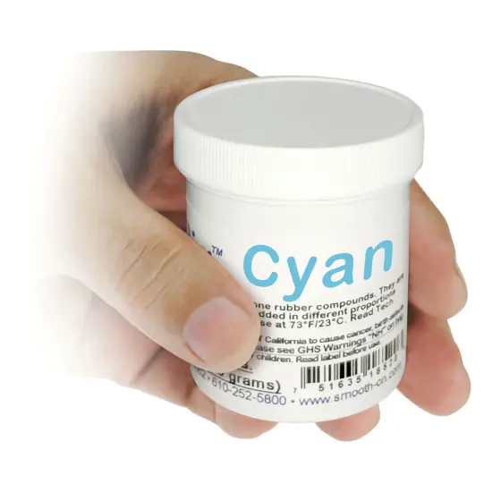 Smooth-On Silc Pig Silicone Color Pigment - Cyan, 4 oz {1}