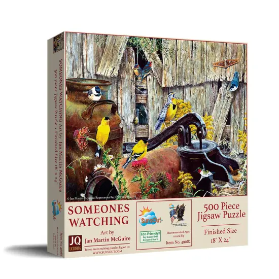 Sunsout Someone's Watching 500 pc Jigsaw Puzzle 49082 {3}