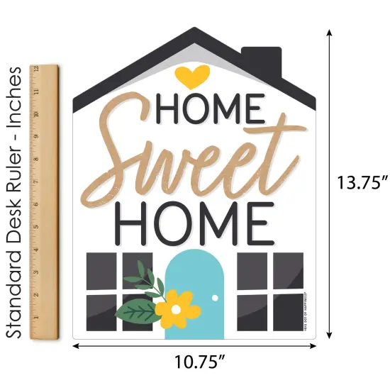 Big Dot of Happiness Welcome Home Housewarming - Outdoor Lawn Sign - New Sweet Home Yard Sign - 1 Piece {6}