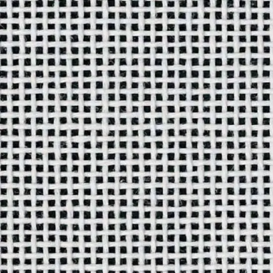 Zweigart Orange Line Blank Mono Deluxe 18-Mesh White Needlepoint Canvas 20"X 18" Multicolor {1}