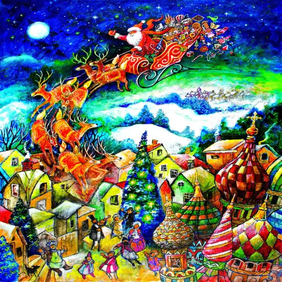 Sunsout St. Nicholas 300 pc Christmas Jigsaw Puzzle 21825 {1}