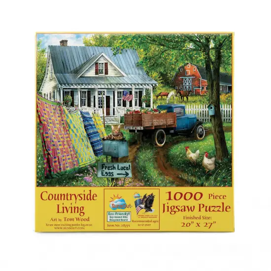 Sunsout Countryside Living 1000 pc Jigsaw Puzzle 28771 {4}