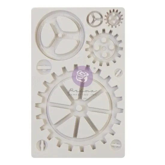 Prima Marketing Inc Finnabair - Moulds - Large Gears - 1 Pc, 5x8 In Copyright #Va0002330246 655350968939 {1}