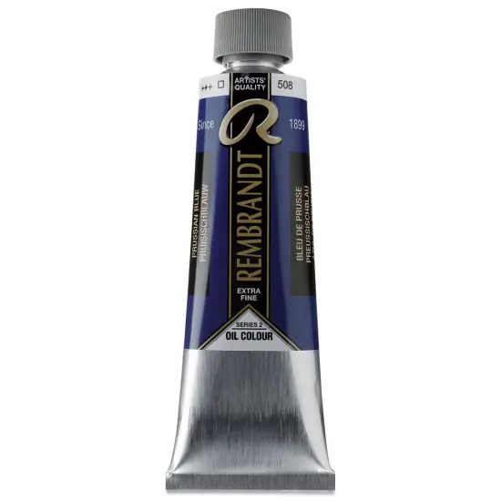 Rembrandt Artists' Oil Color - Prussian Blue, 150 ml tube {1}