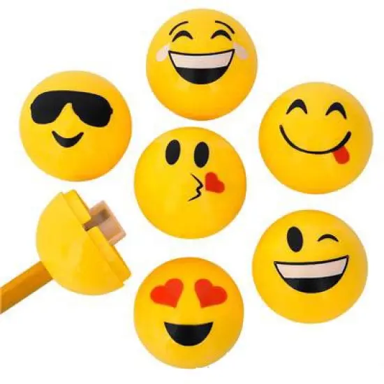 Rhode Island Novelty Emoticon Party Favor Pencil, Eraser and Sharpener Gift Set, 36-Piece {3}